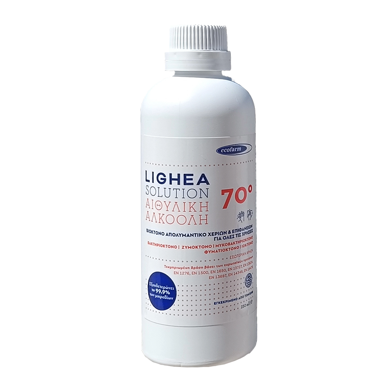 OINOPNEuMA LIGHEA 70° (AIThuLIKI ALKOOLI) 250ml